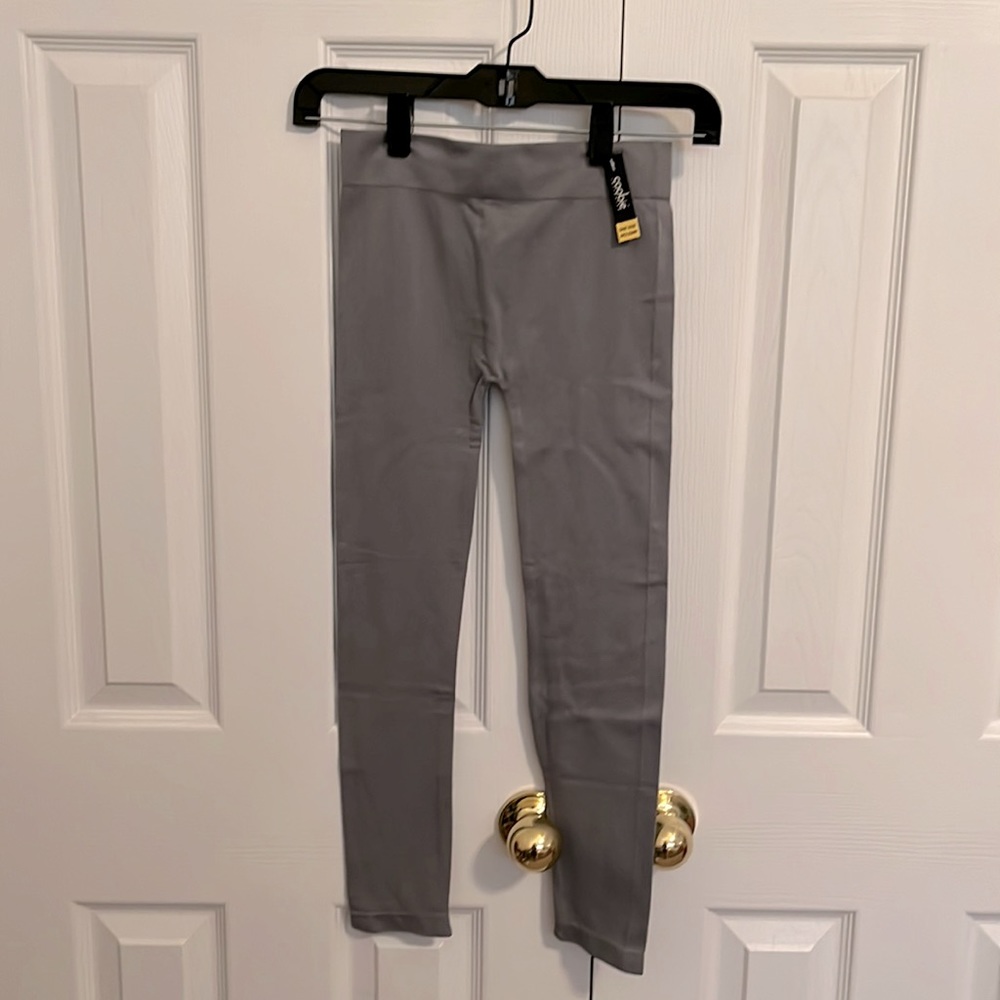 Gray Stretch Leggings